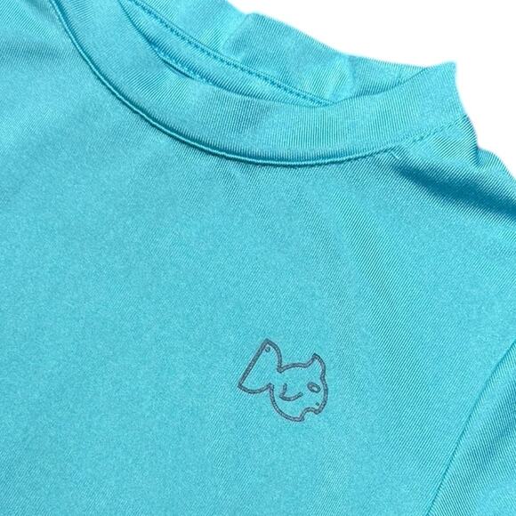 Prodoh Blue Performance Shirt with Red Snapper Graphic - Size 12m - Picture 3 of 4